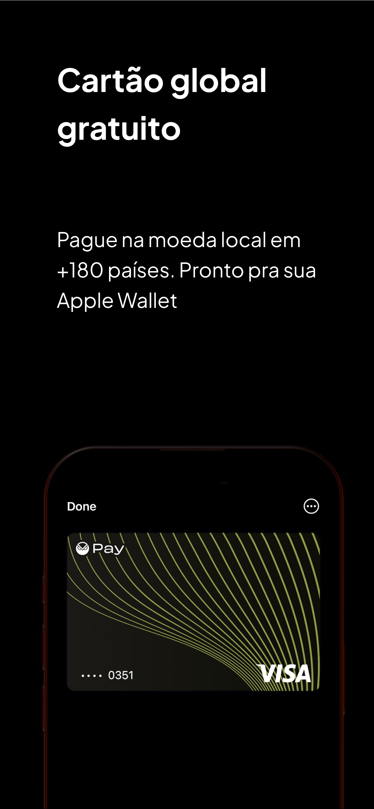 planB global account with Apple Pay Visa spending worldwide